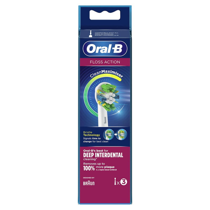 Oral-B Floss Action cabezales de recambio 3 piezas