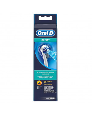 Oral-B Oxyjet Replacement Heads 4 Pieces