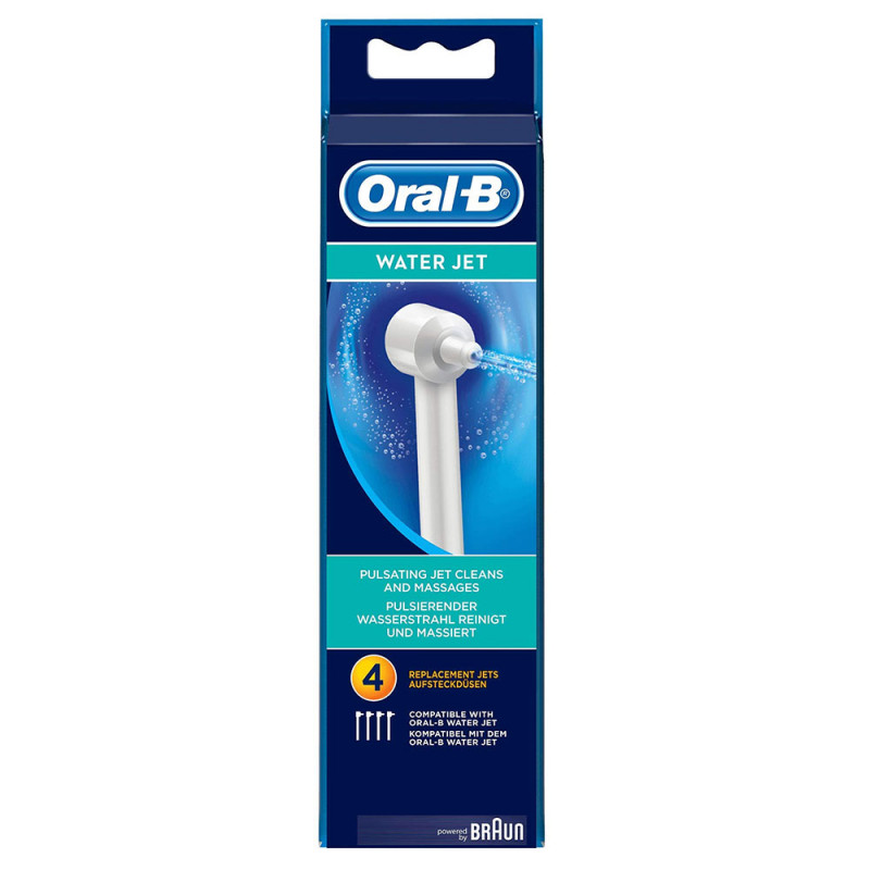 Oral-B Water Jet Replacement Heads 4 Pieces