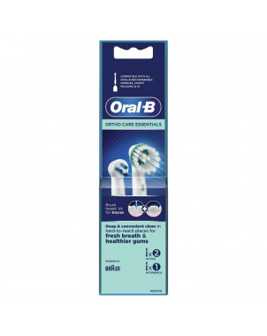 Oral-B Ortho Care Essentials Replacement Heads 2+1 Pieces