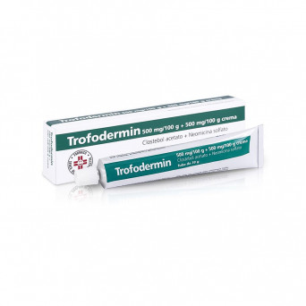 Trofodermin dermatological cream promotes the healing of skin wounds