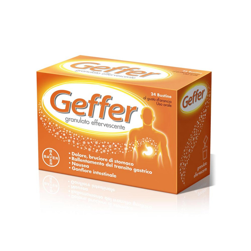 Geffer effervescent granules 24 envelopes