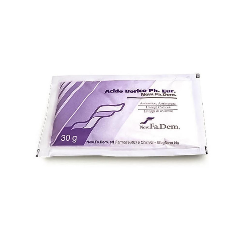 Acido borico polvere fu 30 g