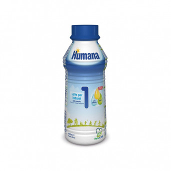 Humana 1 Latte Liquido per lattanti dalla nascita fino al sesto mese compiuto, quando non allattato al seno.