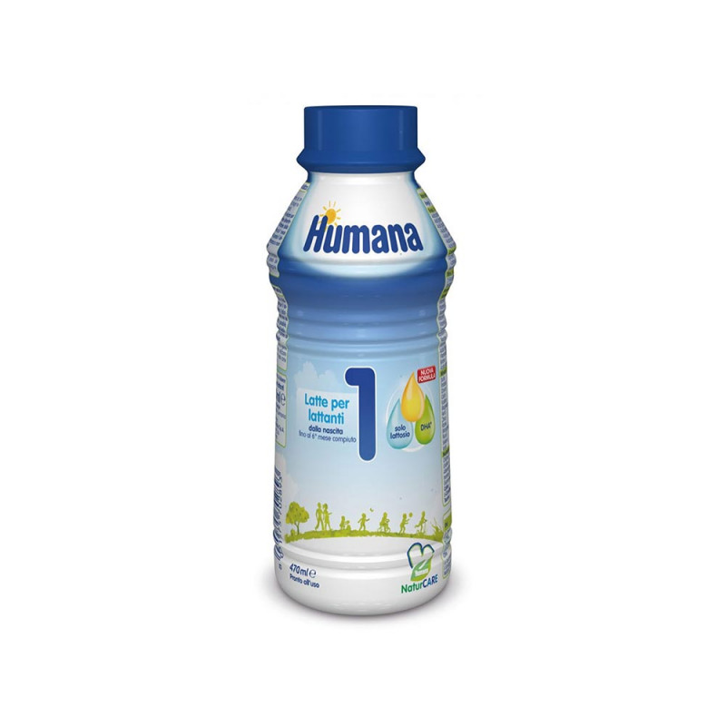 Humana 1 Flüssigmilch 0-6 Monate Flasche 470 ml