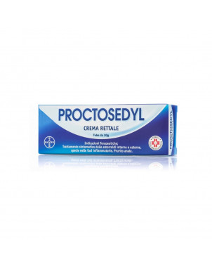 Proctosedyl rectal cream symptomatic treatment of internal or external hemorrhoids