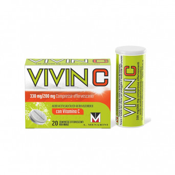 Vivin C is useful in the treatment of symptoms associated with feverish states, flu and cold syndromes.