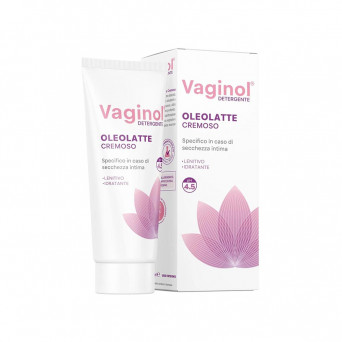 Vaginol Oleolatte Cremoso is a specific cleanser in case of intimate dryness