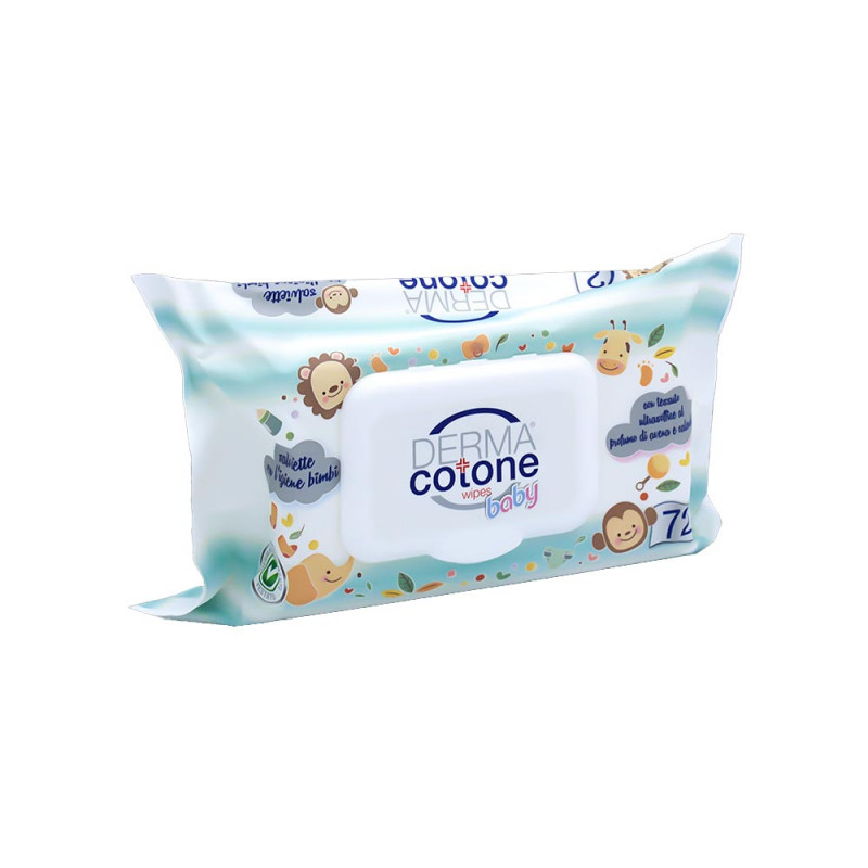 Dermacotone Baby lingettes à l'avoine et au calendula 72 pièces