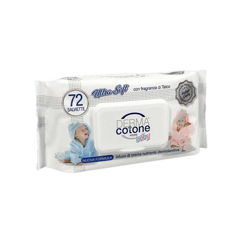 Dermacotone Baby cream infusion 72 wipes