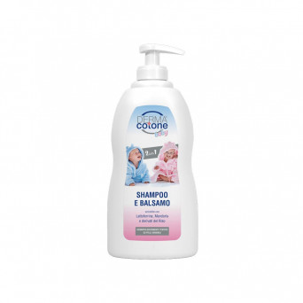 Dermacotone Baby shampoo e balsamo per la detersione dei capelli del bambino