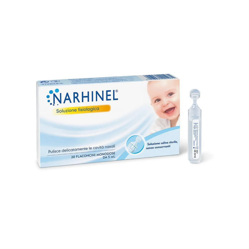 Narhinel physiological solution 20 vials