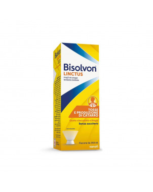 Le sirop mucolytique Bisolvon linctus facilite l'élimination du mucus