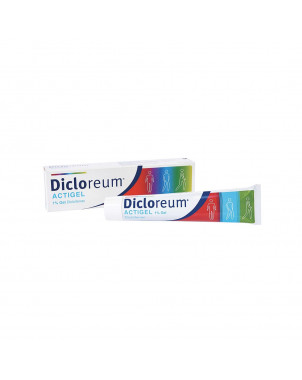 Dicloreum Actigel 1% gel 50 g indicated for the local treatment of joint and muscle pain