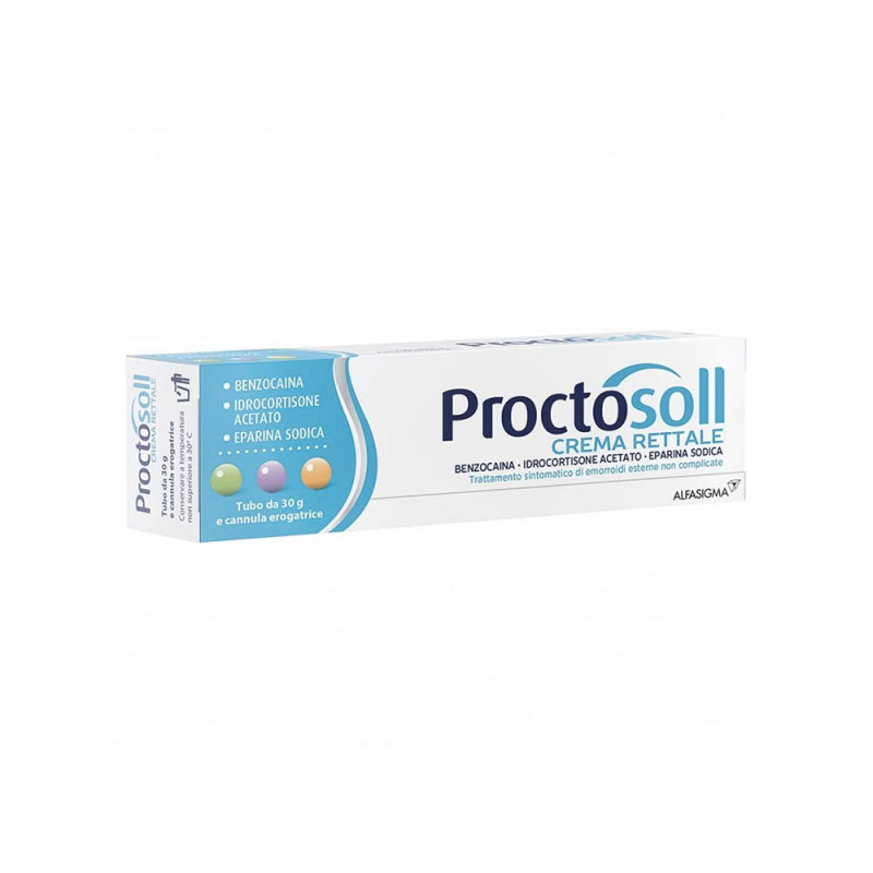 Proctosoll crema rectal 30 g