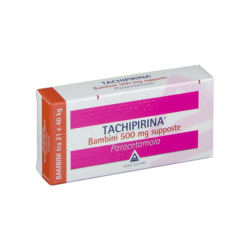 Tachipirina bambini 500 mg 10 supposte