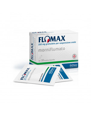 Flomax 350 mg granulato 20 bustine antinfiammatorio indicato per il mal di gola