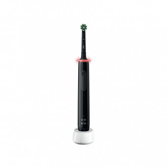 Oral-B Pro 3 3000 Black Edition spazzolino elettrico rimuove fino al 100% in più di placca per gengive sane