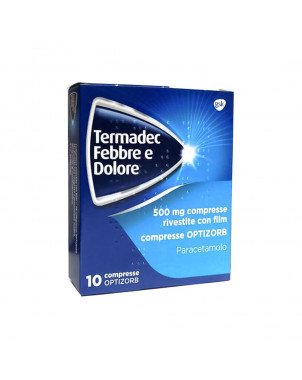 Termadec febbre e dolore 500 mg 10 tablets