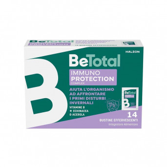 BeTotal Immuno Protection Complex 14 Sachets helps the body deal with the first winter ailments