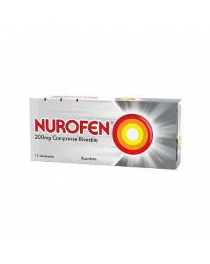 Nurofen 200 mg 12 compresse indicato per il trattamento del dolore di intensità da lieve a moderata