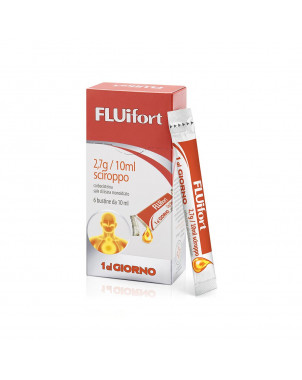 Sirop Fluifort 12 sachets fluidifiants en cas de toux et rhume