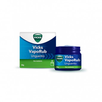 Vicks Vaporub Inhalationssalbe 50 g bekämpft die Symptome von Erkältungen