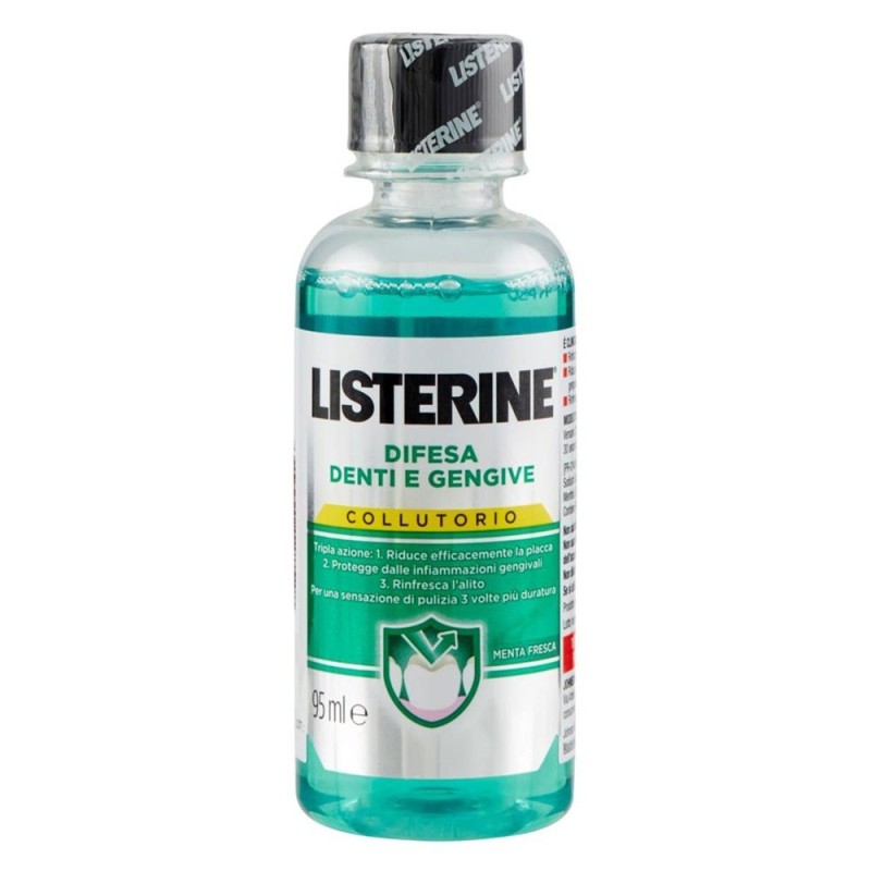 Listerine Difesa Denti e Gengive collutorio Flaconcino da 95 ml