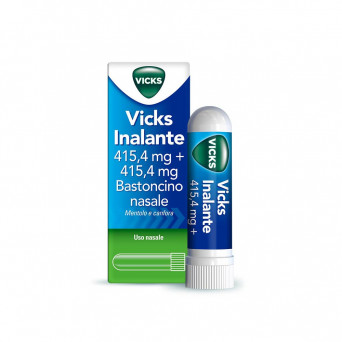 Vicks inalante bastoncino nasale libera il naso chiuso e favorisce la respirazione