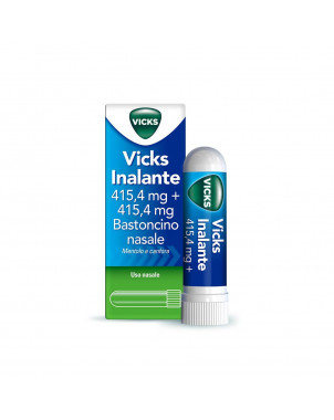 Vicks inalante bastoncino nasale libera il naso chiuso e favorisce la respirazione