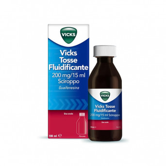 Vicks tosse fluidificante 180ml bottle