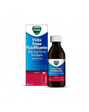 Vicks tosse fluidificante sciroppo indicato nelle affezioni acute e croniche dell'apparato respiratorio