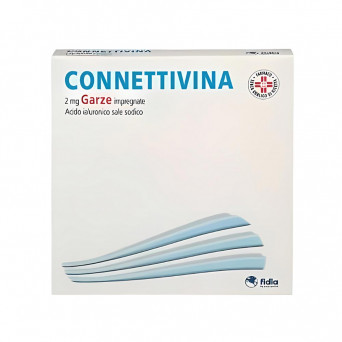 Connettivina 10 garze indicate in caso di escoriazioni, abrasioni, scottature, ustioni di lieve entità anche estese.