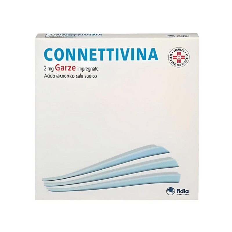 Connettivina 2 mg 10 compresses 10x10 cm