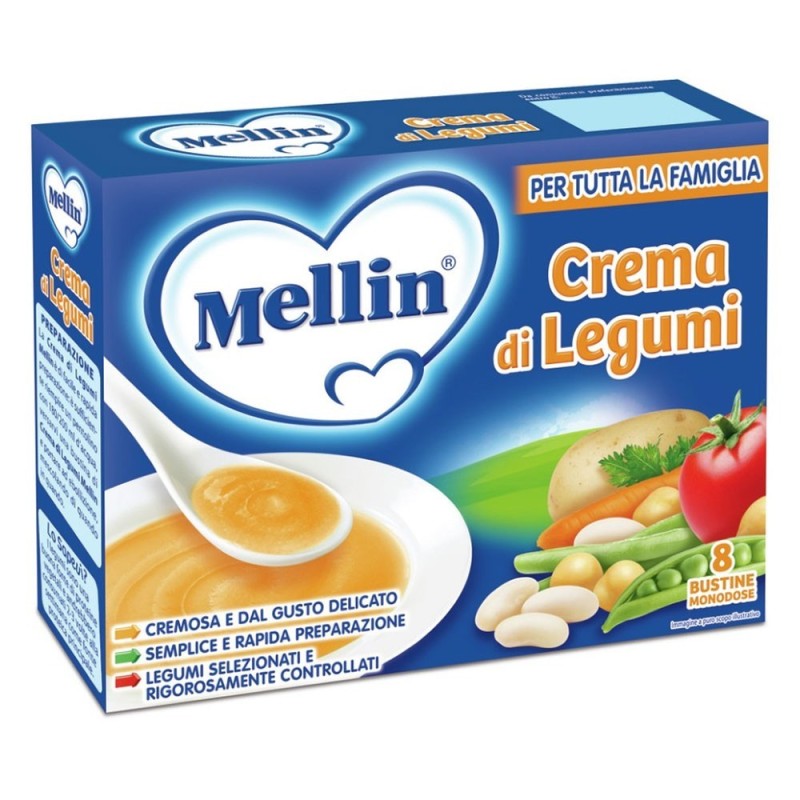 Mellin Crema de legumbres 8x13 g