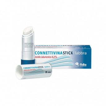 Connettivinastick promotes the restoration of the skin barrier in case of damaged lips