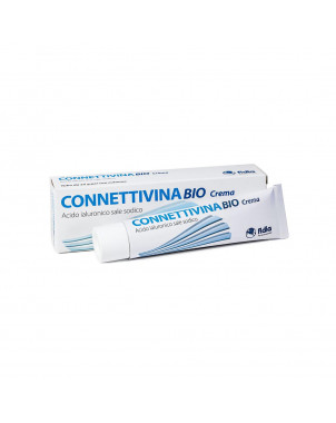 Connettivinabio cream 25 g indicated for wounds and skin lesions, promoting rapid healing.