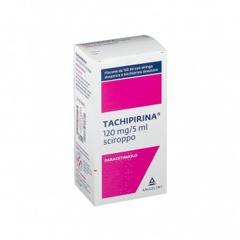 Tachipirina syrup 120 ml works by reducing fever and relieving pain