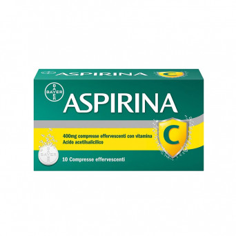 Aspirina C Brausetabletten Arzneimittel mit fiebersenkender, entzündungshemmender und schmerzstillender Wirkung.