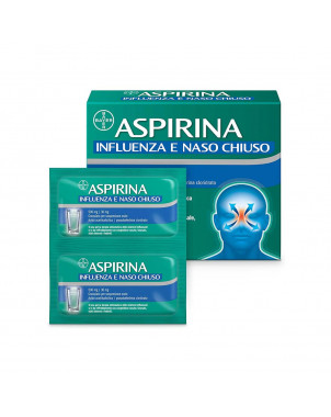 Aspirina influenza e naso chiuso si usa per la terapia da raffreddamento con congestione nasale/sinusale