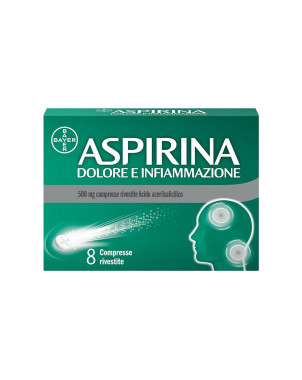 Aspirina Dolore e Infiammazione utile per il trattamento sintomatico della febbre e/o del dolore da lieve a moderato