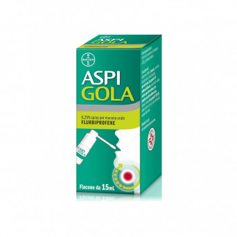 ASPI GOLA spray 15 ml anti-inflammatory and pain reliever that acts quickly on sore throat