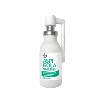 ASPI GOLA Natura spray 20 ml Dispositivo medico per il trattamento del mal di gola e della tosse