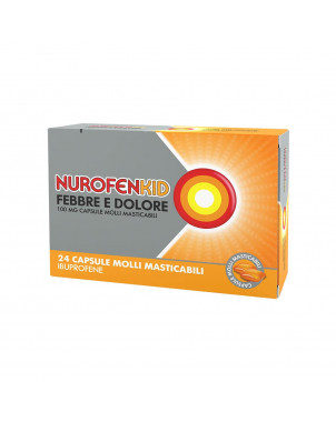 Nurofenkid fiebre y dolor 24 cápsulas