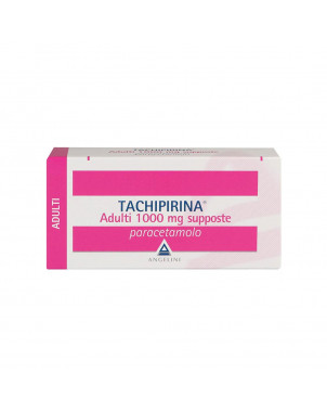 Tachipirina adulti 1000 mg 10 supositorios