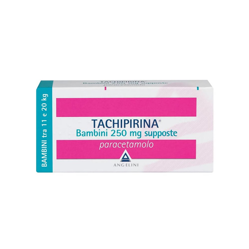 Tachipirina bambini 250 mg 10 supositorios