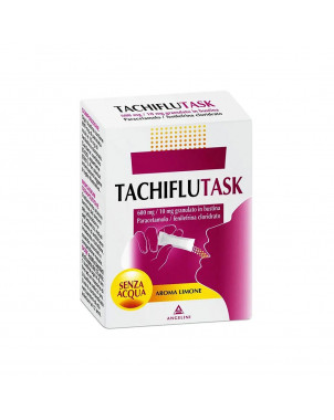 Tachiflutask granulato 10 bustine Indicato per il trattamento a breve termine dei sintomi da raffreddore ed influenza