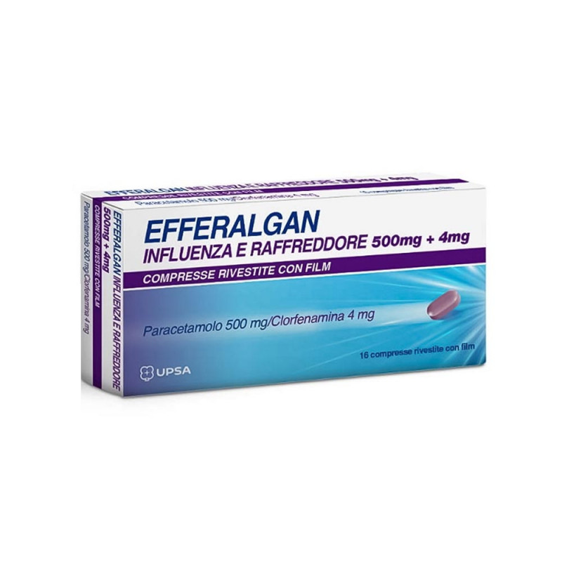 Efferalgan influenza e raffreddore 16 compresse