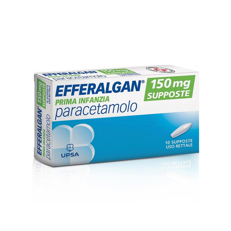 Efferalgan prima infanzia 150 mg 10 suppositoires