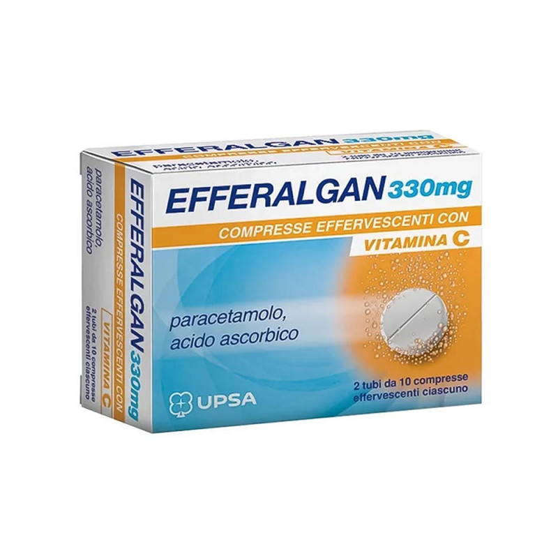 Efferalgan 330 mg 20 comprimés effervescents